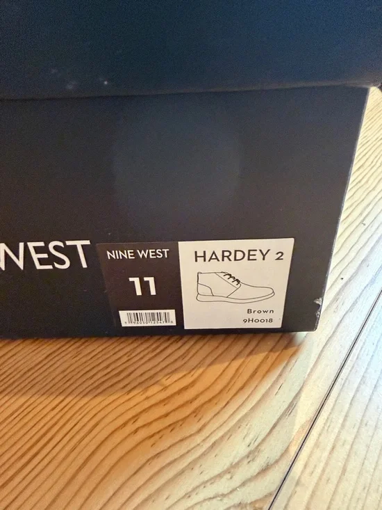 Brown Nine West Men's Chukka Boots - Classic Casual - Picture 7 of 7